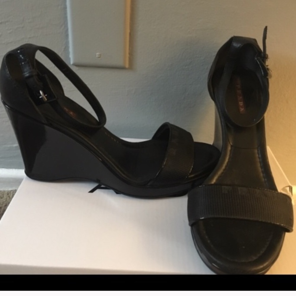 Prada wedges
